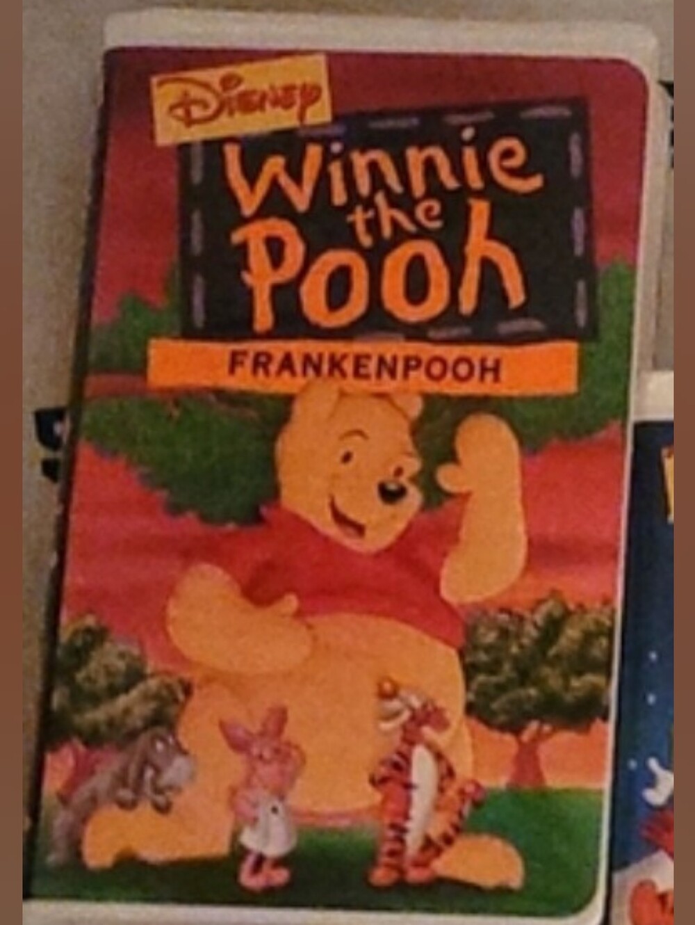 2 Winnie The Pooh VHS Movies: Frankenpooh and Spookable Pooh